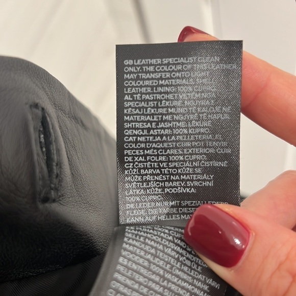 Mugler x H&M | Defined Waist Leather Blazer (Men’s) - Size S/M (EU 46/US 36R) - Picture 12 of 12